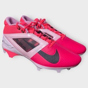 Nike Alpha Menace 4 Pro Racer Pink Football Cleats HJ4568-600 Mens size 10.5 New
